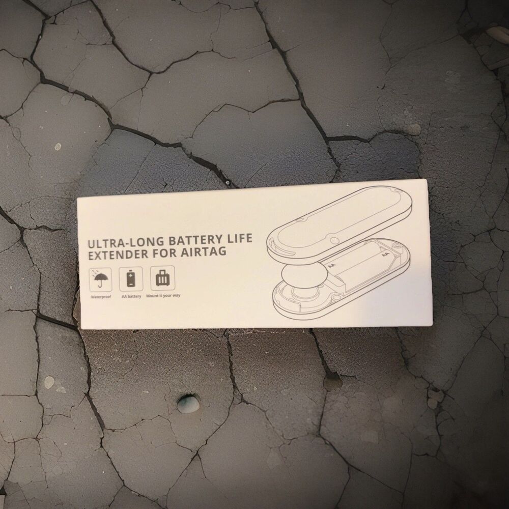 Apple Air tag extended Battery Case